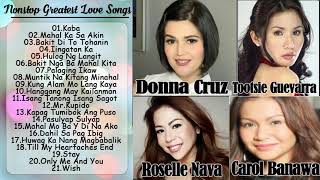 Roselle Nava Carol Banawa Tootsie Guevara Rachel Alejandro OPM Tagalog Love Songs 2021 [upl. by Cerf]