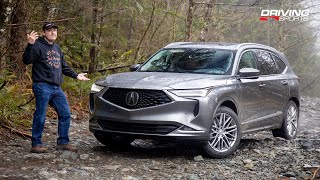 2022 Acura MDX SHAWD Advance Review and OffRoad Trail Test [upl. by Assirek]