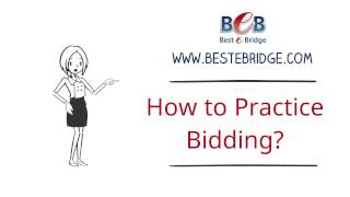 How to practice basic bidding [upl. by Fakieh]