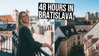 First Thoughts on Slovakia  We Spent 48 Hours in Bratislava [upl. by Lolita]