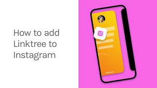 How to add Linktree to your Instagram bio  Linktree Howtos [upl. by Guerin]