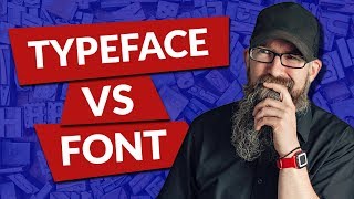 Typeface vs Font  Whats the Difference [upl. by Latsyrk]