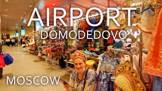 Domodedovo International Airport Moscow Virtual Walking Tour [upl. by Way]