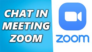 How to Chat on Zoom Meetings Easy [upl. by Curtis]