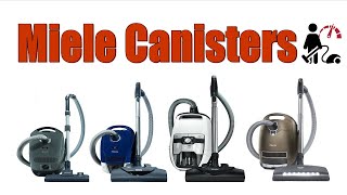 Miele Canister Vacuum Buyers Guide  Difference Models Explained [upl. by Ahsyt]