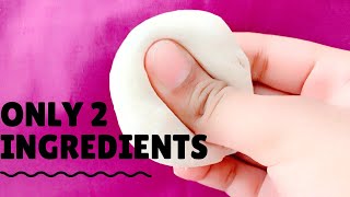 Easy Air Dry Clay recipe with only 2 ingredients [upl. by Bobbette]