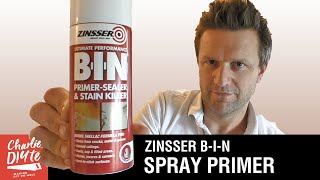 Zinsser BIN Aerosol  the Best Spray Primer for DIYers [upl. by Griz]