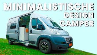 Minimalistische design zelfbouw camper [upl. by Eidnyl]