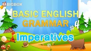 Basic English Grammar Lesson  Lesson 4  Imperatives [upl. by Arrej]