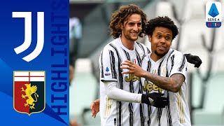 Juventus 31 Genoa  Kulusevski Morata and McKennie All Score in Juve Win  Serie A TIM [upl. by Cerelly938]