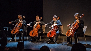 Prague Cello Quartet ve Studiu live [upl. by Yraeg]