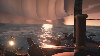 Sailing Ship On Stormy Sea ASMR rain thunder ship sounds [upl. by Syah631]