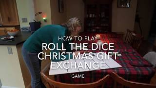 How to play Roll the Dice Christmas Gift Exchange game [upl. by Llenaej]