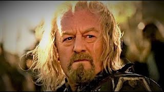 THEODEN King of Rohan Lord of the Rings [upl. by Nairahcaz]