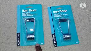 DOOR CLOSER INSTALLEDKEEPing YOUR FRONTBACK DOORS CLOSED [upl. by Cida]