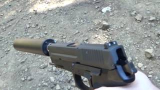 Sig Sauer SP2022 wSuppressor [upl. by Lipps]