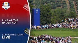 Live at the Ryder Cup  Day 1 Morning  2023 [upl. by Joline]