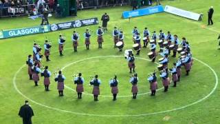 World Pipe Band Championships 2013 Medley  Dowco Triumph Street Pipe Band [upl. by Ynohtona630]