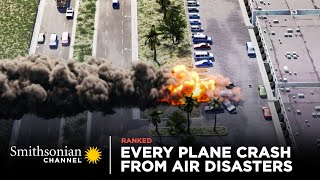 Every Plane Crash From Air Disasters Season 13  Smithsonian Channel [upl. by Einahpet]