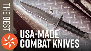 Best AmericanMade Combat Knives [upl. by Boycey]