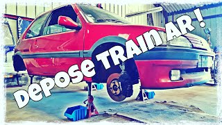 🛠COMMENT DÉPOSE TRAIN AR 106 XSI  106 S16 🤔 [upl. by Nwaf97]