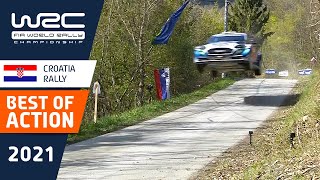 Best of rally action Croatia Rally 2021 [upl. by Aiceila]