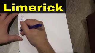 How To Write A Limerick PoemPoetry Tutorial [upl. by Yasdnil]