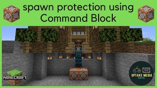 🟢 How To set Spawn Protection in Minecraft  gamemode changer command blocks  by Tapan69 [upl. by Aramad]