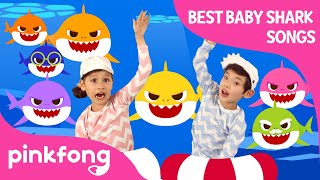 Baby Shark Dance and more  Compilation  Baby Shark Swims to the TOP  Pinkfong Songs for Children [upl. by Nnairek]