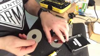 Destroying A Dell Laptop Hard Drive [upl. by Templer631]