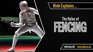 The Rules of Fencing Olympic Fencing  EXPLAINED [upl. by Hakaber]