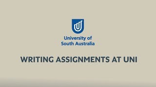 Study Help Writing Assignments at Uni [upl. by Nye]