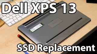 Dell XPS 13 9360 SSD Replacement [upl. by Yanttirb]