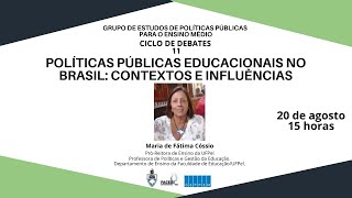 POLÍTICAS PÚBLICAS EDUCACIONAIS NO BRASIL CONTEXTOS E INFLUÊNCIAS [upl. by Gaye]