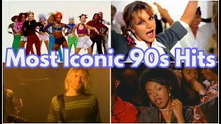 The 100 most iconic songs of the 90s [upl. by Atekan]