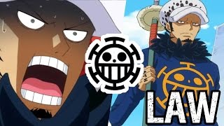 The 7 Warlords Trafalgar D Water Law  Tekking101 [upl. by Oigufer266]