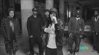 SHADY 20 CYPHER  EMINEM YELAWOLF amp SLAUGHTERHOUSE UNCENSOREDDIRTY 2011 BET [upl. by Awra]