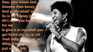 RESPECT Aretha Franklinwith Lyrics [upl. by Zara]