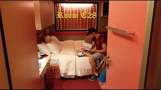 Carnival Elation Cruise Ship  Tour of Interior Stateroom  E28 [upl. by Sallie655]