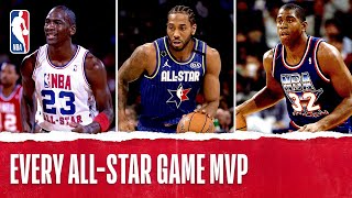 Every NBA AllStar Game MVP in League History  Kobe LeBron Kawhi and More [upl. by Anitnegra]