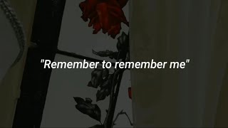 Isak Danielson  Remember To Remember Me LYRICS [upl. by Ahens]