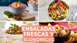 Ensaladas frescas y económicas  Kiwilimón [upl. by Adrienne178]