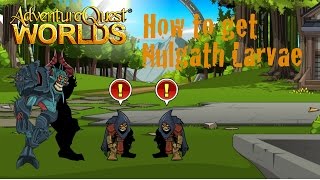 AQW How to get Nulgath Larvae  Epic must have pet  Includes 2 Quests  Usable for NonMembers [upl. by Lahcym196]