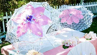 DIY Floral Parasols  Home amp Family [upl. by Zeret124]