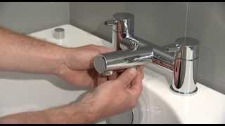 Bath shower mixer  Diverter maintenance and replacement [upl. by Lorou]