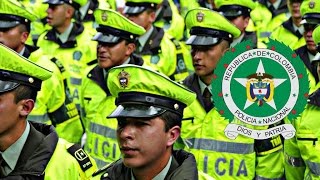 Himno de la Policía Nacional de Colombia [upl. by Anilec]