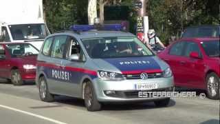 Einsatzfahrzeuge Bundespolizei Wien  Zusammenschnitt [upl. by Marylou]