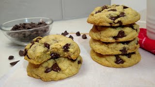 CHEWY Chocolate Chip Cookies  Grandmas Recipe  NO CHILL Needed [upl. by Nnoved328]