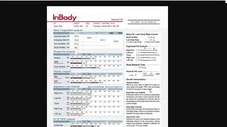 InBody 570 Results Analysis [upl. by Einnep]