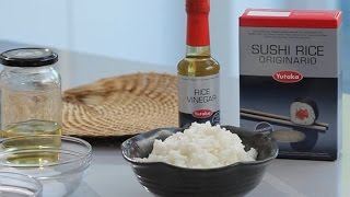 How to Make Sushi Rice  Yutaka [upl. by Ijan]